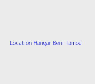 Location Hangar  Blida